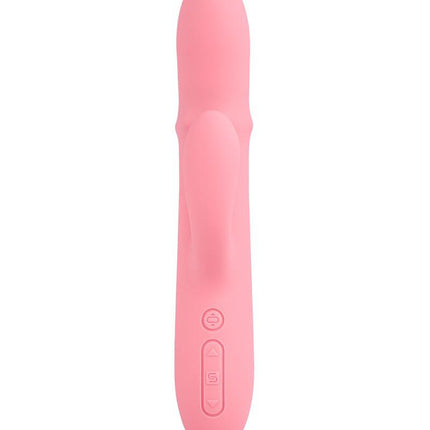 Svakom - Mora Neo - Interactieve Rabbit Vibrator met stotende kralen-ring - App Control - Roze-Erotiekvoordeel.nl