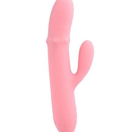 Svakom - Mora Neo - Interactieve Rabbit Vibrator met stotende kralen-ring - App Control - Roze-Erotiekvoordeel.nl