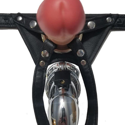The Vice - Strap-On Harnas - The Crotch Rockett - Voor gebruik met kuisheidskooi-Erotiekvoordeel.nl