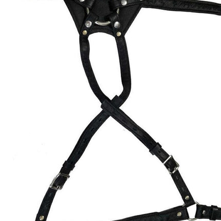 The Vice - Strap-On Harnas - The Crotch Rockett - Voor gebruik met kuisheidskooi-Erotiekvoordeel.nl
