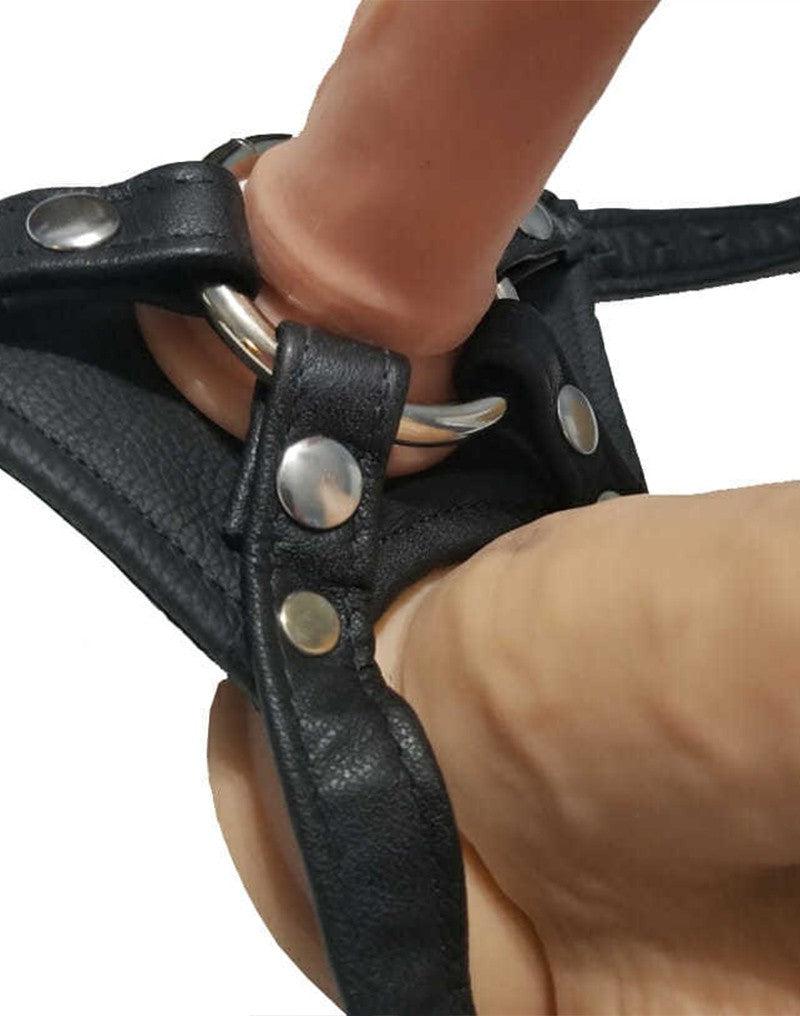 The Vice - Strap-On Harnas - The Crotch Rockett - Voor gebruik met kuisheidskooi-Erotiekvoordeel.nl