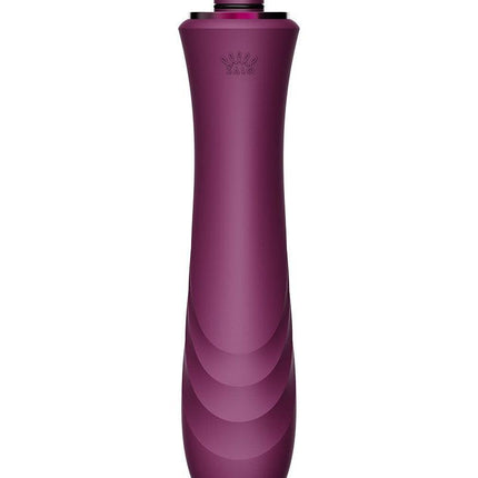 Zalo - Sesh - Verwarmende Stotende Vibrator met Afstandsbediening - Amethyst Paars-Erotiekvoordeel.nl