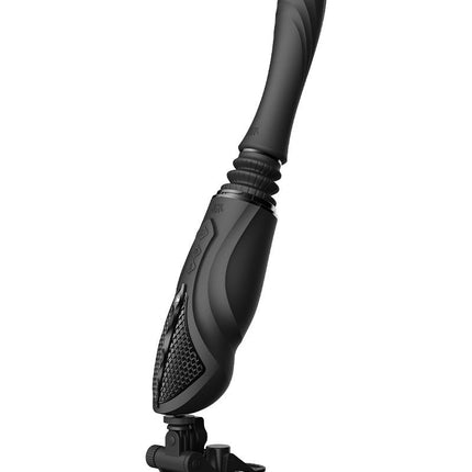 Zalo - Sesh - Verwarmende Stotende Vibrator met Afstandsbediening - Obsidian Zwart-Erotiekvoordeel.nl