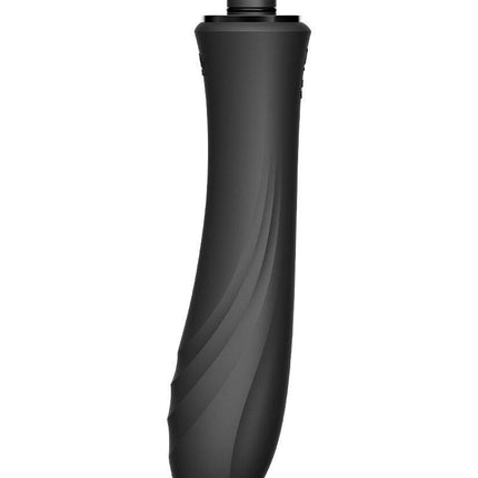 Zalo - Sesh - Verwarmende Stotende Vibrator met Afstandsbediening - Obsidian Zwart-Erotiekvoordeel.nl