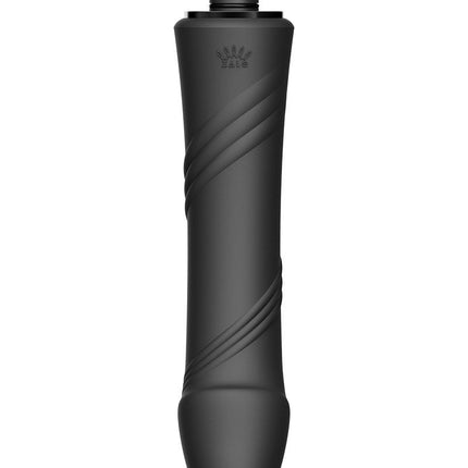 Zalo - Sesh - Verwarmende Stotende Vibrator met Afstandsbediening - Obsidian Zwart-Erotiekvoordeel.nl