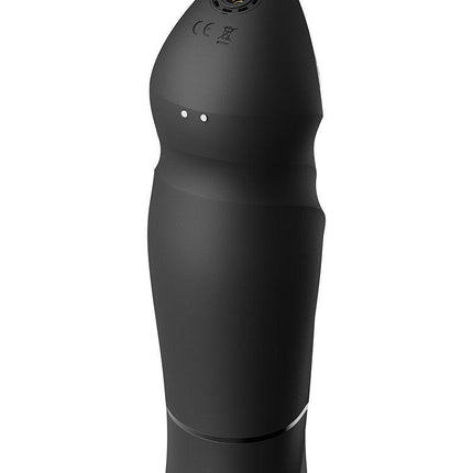 Zalo - Sesh - Verwarmende Stotende Vibrator met Afstandsbediening - Obsidian Zwart-Erotiekvoordeel.nl