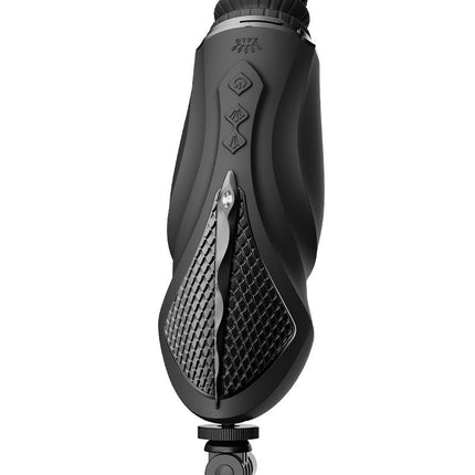 Zalo - Sesh - Verwarmende Stotende Vibrator met Afstandsbediening - Obsidian Zwart-Erotiekvoordeel.nl