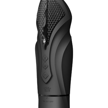Zalo - Sesh - Verwarmende Stotende Vibrator met Afstandsbediening - Obsidian Zwart-Erotiekvoordeel.nl