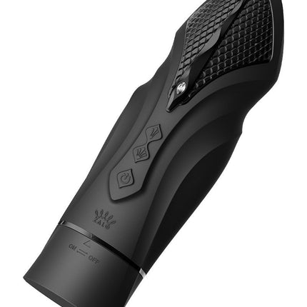 Zalo - Sesh - Verwarmende Stotende Vibrator met Afstandsbediening - Obsidian Zwart-Erotiekvoordeel.nl
