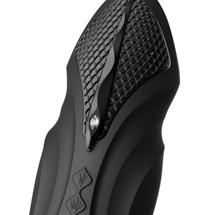 Zalo - Sesh - Verwarmende Stotende Vibrator met Afstandsbediening - Obsidian Zwart-Erotiekvoordeel.nl