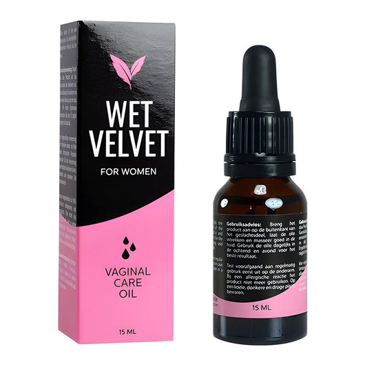 Wet Velvet for Women - Vagina Verzorgende Olie - 15 ml-Erotiekvoordeel.nl