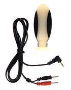 Rimba Electro Sex Siliconen Dildo Plug Klein bi-polair 80 mm