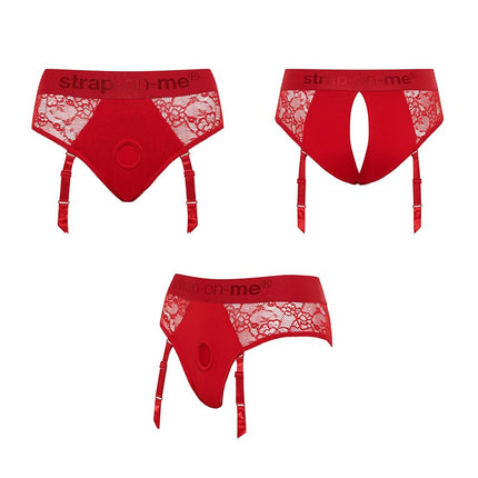 Strap-On-Me - Harness Diva - Strap-On Harnas - Rood