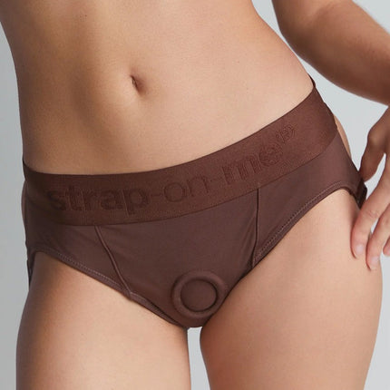 Strap-On-Me - Harnais Heroine - Harnais Strap-On - Marron