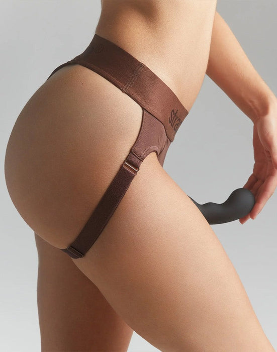 Strap-On-Me - Harness Heroine - Strap-On Harness - Brown