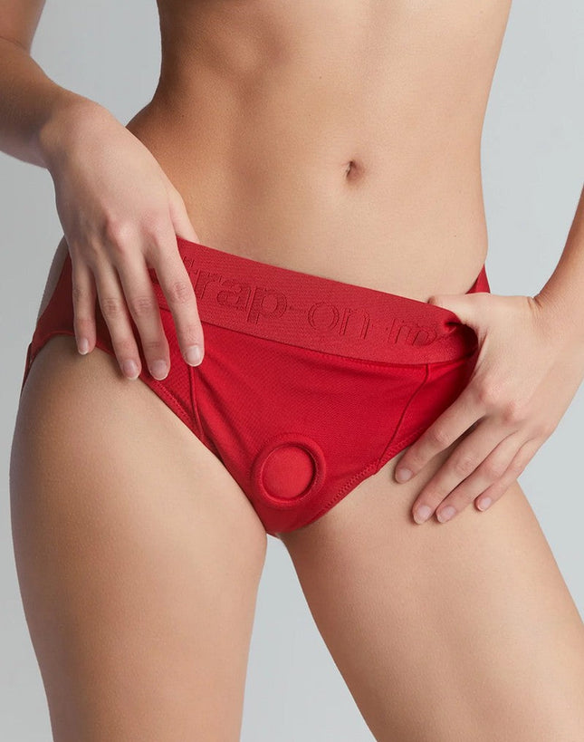 Strap-On-Me - Harnais Heroine - Harnais Strap-On - Rouge