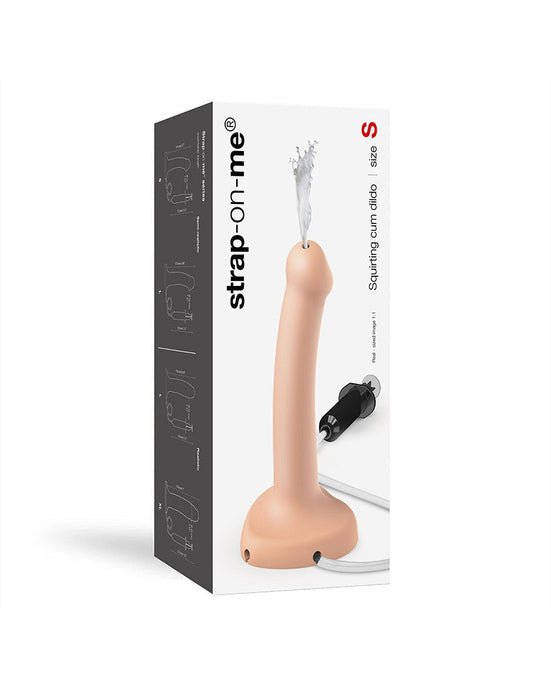 Strap-On-Me - Squirting Cum Dildo - Squirting Dildo - Size S - Light Skin