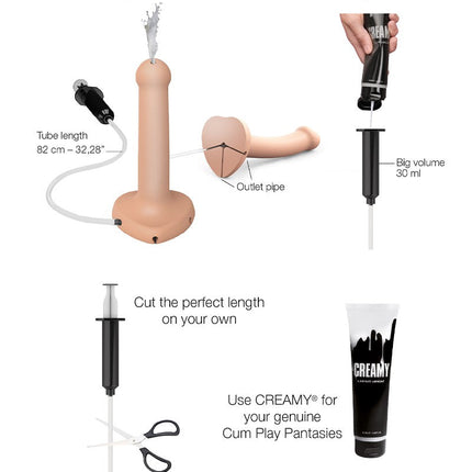 Strap-On-Me - Gode Squirting Cum - Gode Squirting - Taille S - Peau Claire