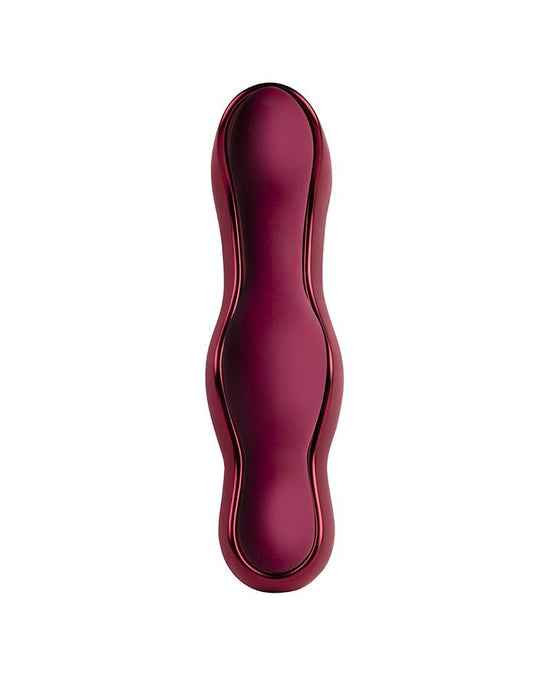 Rocks-Off Ruby Glow Blush Panty Vibrator with Remote Control - red