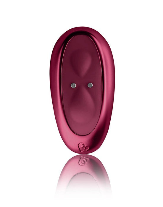 Rocks-Off Ruby Glow Blush Vibrateur pour culotte avec télécommande - rouge