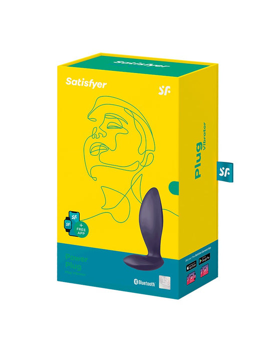 Satisfyer - Vibromasseur anal avec prise d'alimentation App Control - Violet