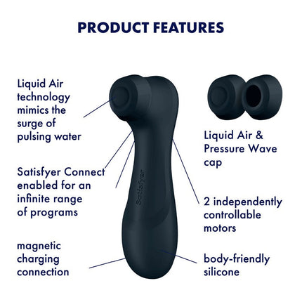 Satisfyer - Pro 2 Generation 3 Luftdruck Vibrator - Schwarz