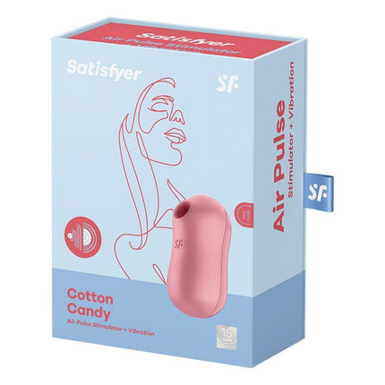 Satisfyer Luftdruck-Vibrator COTTON CANDY - rosa