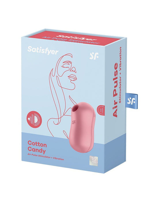 Satisfyer Vibrador de aire comprimido COTTON CANDY - rosa