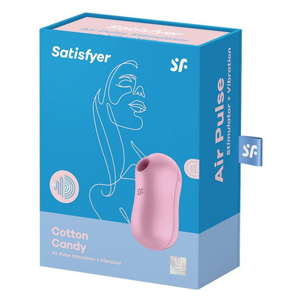 Satisfyer Luftdruck-Vibrator COTTON CANDY - fliederfarben