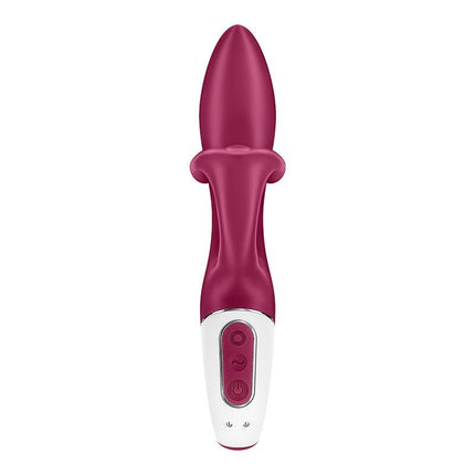 Satisfyer Vibrador Tarzán EMBRACE ME - rojo baya