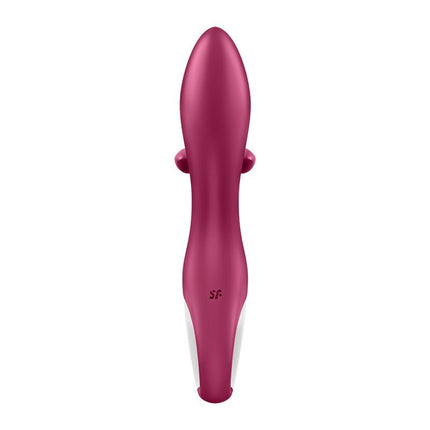 Satisfyer Vibrador Tarzán EMBRACE ME - rojo baya