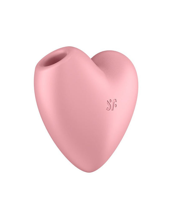 Satisfyer Vibrador de aire a presión CUTIE HEART - rosa