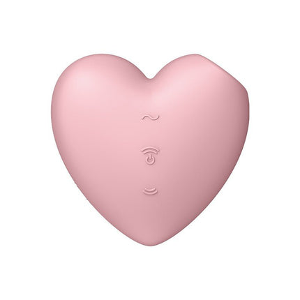 Satisfyer Vibrateur à pression d'air CUTIE HEART - rose