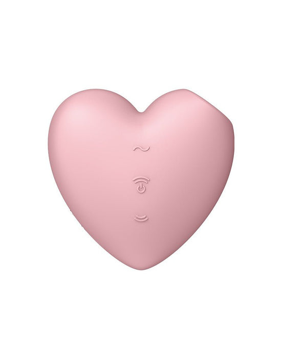 Satisfyer Air Pressure Vibrator CUTIE HEART - pink