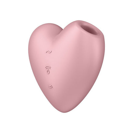 Satisfyer Vibrateur à pression d'air CUTIE HEART - rose