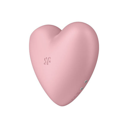 Satisfyer Vibrateur à pression d'air CUTIE HEART - rose