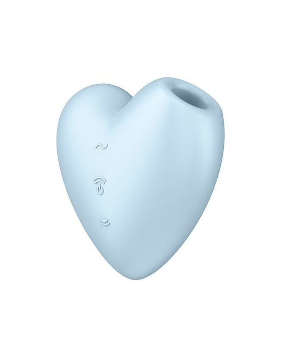 Satisfyer Luchtdruk Vibrator CUTIE HEART - lichtblauw