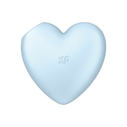 Satisfyer Vibrateur à pression d'air CUTIE HEART - bleu clair