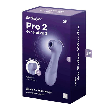 Satisfyer - Pro 2 Generation 3 Luftdruck Vibrator - Lila