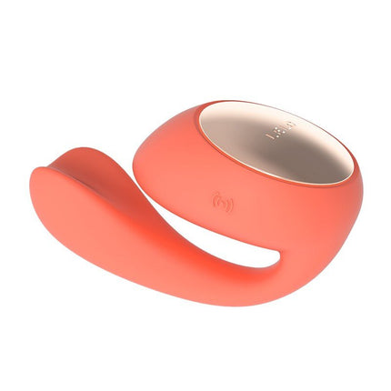 LELO Ida Wave dual stimulation Vibrator mit Wellenbewegungstechnologie und APP-Steuerung - Koralle