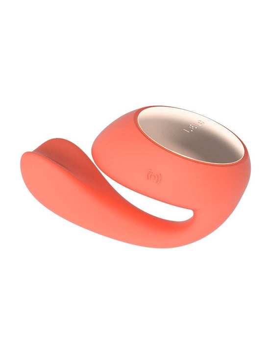 LELO Ida Wave dual stimulation vibrator with wave motion technology and APP control - coral