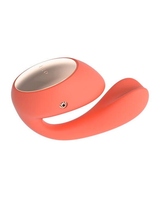 LELO Ida Wave dual stimulation vibrator with wave motion technology and APP control - coral