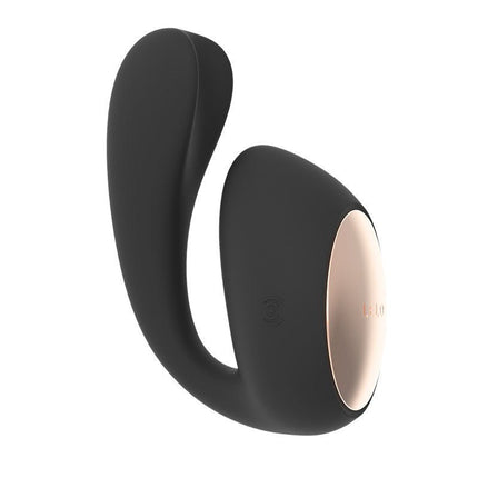 LELO Ida Wave dual stimulation vibrador con tecnología de movimiento ondulado y control APP - negro