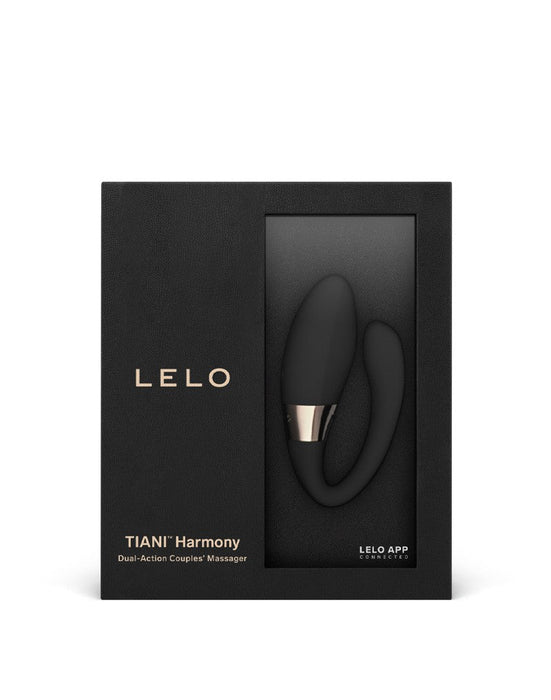 LELO Tiani Harmony Dual Action Vibrador para parejas con control de APP - negro