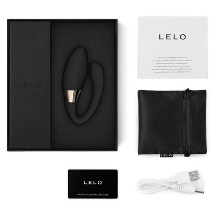 LELO Tiani Harmony Dual Action Partner-Vibrator mit APP-Steuerung - schwarz