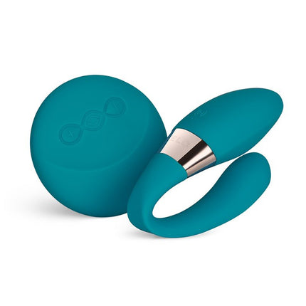 LELO Tiani Duo Koppel vibrator met afstandsbediening - turquoise