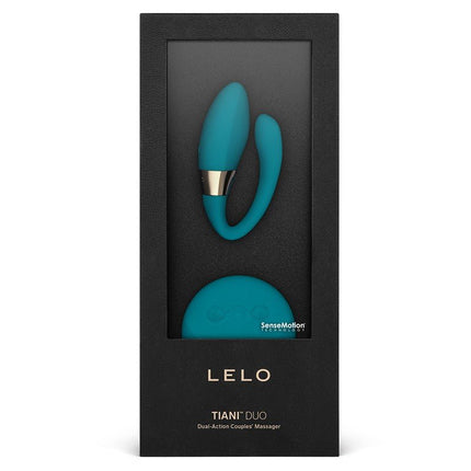 LELO Tiani Duo Koppel vibrator met afstandsbediening - turquoise