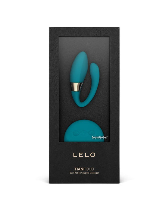 LELO Tiani Duo Koppel vibrator met afstandsbediening - turquoise
