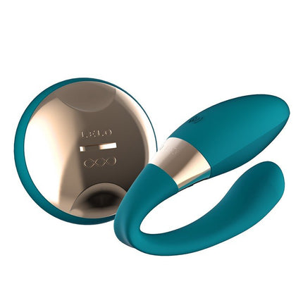 LELO Tiani Duo Koppel vibrator met afstandsbediening - turquoise