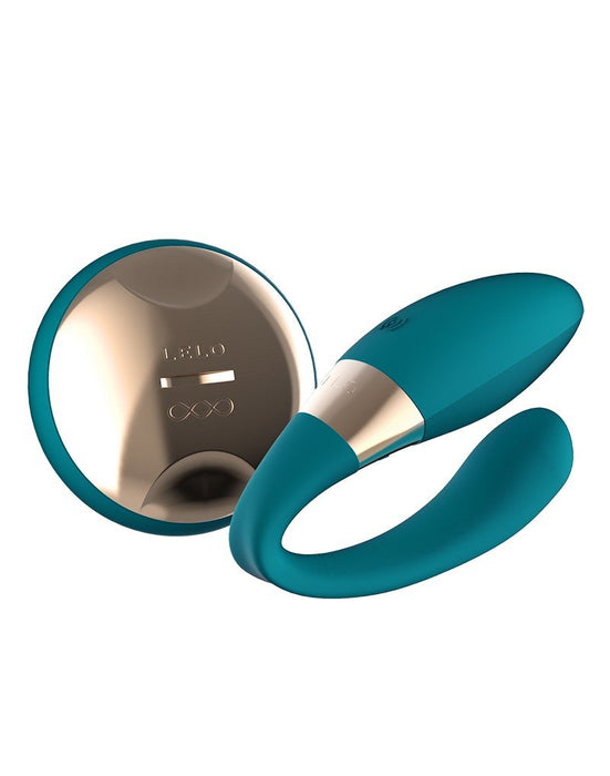LELO Tiani Duo Couple Vibrator with Remote Control - Turquoise
